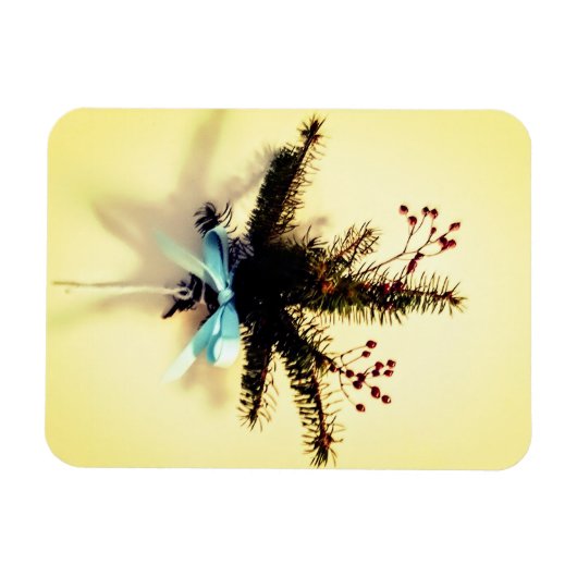 Magnet Flexible Bouquet de Noël (Horizontal)