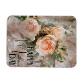 Magnet Flexible Bouquet De Roses Roses Roses Roses Roses Rose Joye (Horizontal)