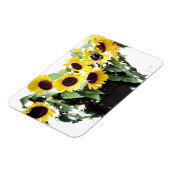 Magnet Flexible Bouquet de tournesol (Côté Gauche)