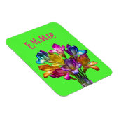 Magnet Flexible Bouquet floral de Freesia (Côté Droit)