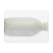 Magnet Flexible Bouteille de lait sur arrière - plan blanc (Horizontal)