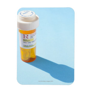 Magnet Flexible Bouteille de pilule complètement de médicament