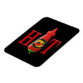 Magnet Flexible Bouteille de sauce chaude (Côté Gauche)