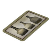 Magnet Flexible Bouteilles rustiques Encore Vie Art (Côté Gauche)