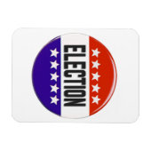 Magnet Flexible Bouton Élection (Horizontal)