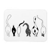 Magnet Flexible Boutons de chat (Horizontal)