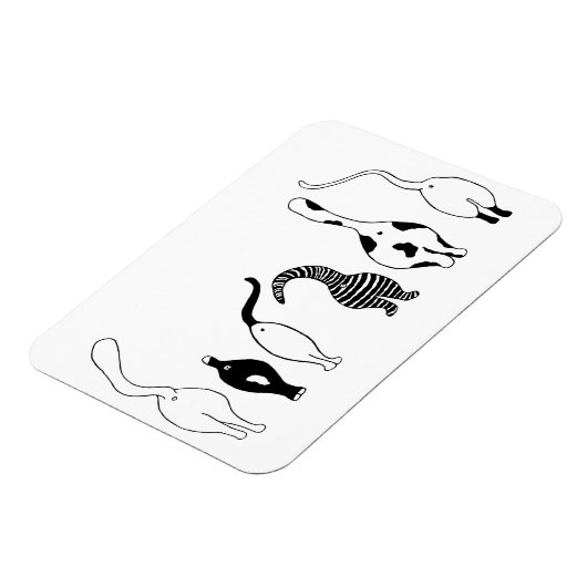 Magnet Flexible Boutons de chat (Côté Gauche)