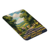 Magnet Flexible Bowling Green Kentucky Travel (Côté Droit)
