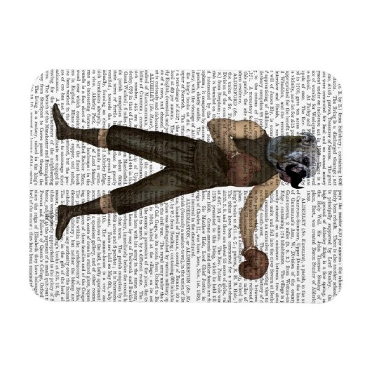 Magnet Flexible Boxe Bulldog (Horizontal)