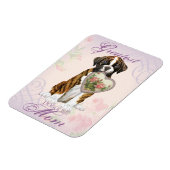 Magnet Flexible Boxer Heart Maman (Côté Gauche)