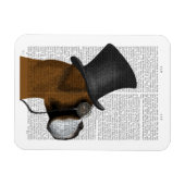 Magnet Flexible Boxer, Hound officiel et Casquette (Horizontal)