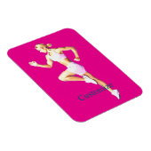 Magnet Flexible Boxeuse féminine en forme Thunder_Cove (Côté Droit)