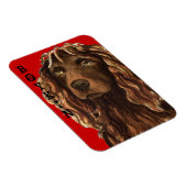 Magnet Flexible Boykin Spaniel Color Block (Côté Droit)