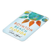Magnet Flexible Boynton Beach Floride Sunshine Travel (Côté Gauche)