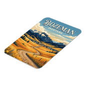 Magnet Flexible Bozeman États-Unis (Côté Gauche)