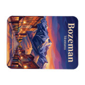 Magnet Flexible Bozeman États-Unis (Horizontal)