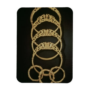 Magnet Flexible Bracelets d'or du trésor d'Ertsfield, 4ème ce