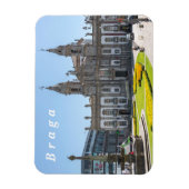 Magnet Flexible Braga. Vue sur le centre ville. (Vertical)