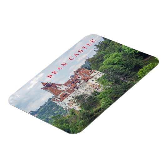 Magnet Flexible Bran Castle vue panoramique réfrigérateur aimant (Côté Gauche)