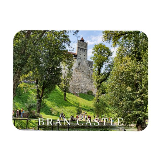 Magnet Flexible Bran Castle vue réfrigérateur aimant (Horizontal)