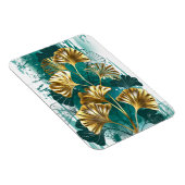Magnet Flexible Branche avec Feuilles d'or Ginko Biloba (Côté Droit)