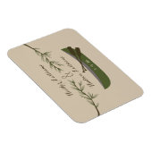 Magnet Flexible Branches à feuillage persistant + Canot Enregistre (Côté Droit)