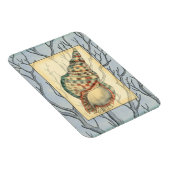 Magnet Flexible Branches des coquillages et des arbres (Côté Droit)