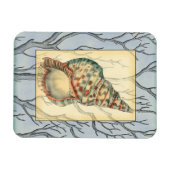 Magnet Flexible Branches des coquillages et des arbres (Horizontal)