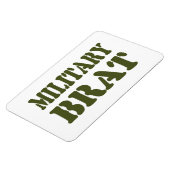 MAGNET FLEXIBLE BRAT MILITAIRE (Côté Gauche)