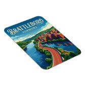 Magnet Flexible Brattleboro États-Unis (Côté Droit)