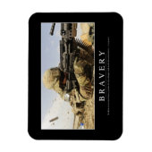 Magnet Flexible Bravoure : Citation inspirante (Vertical)