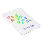 Magnet Flexible "Breathe" Sweet Rainbow Flowers (Côté Droit)
