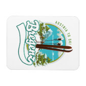Magnet Flexible Bregenz austria - logo ski (Horizontal)
