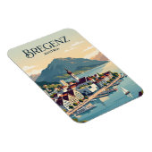 Magnet Flexible Bregenz Skyline Autriche (Côté Droit)