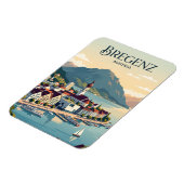 Magnet Flexible Bregenz Skyline Autriche (Côté Gauche)