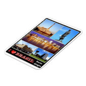 Magnet Flexible Brésil - I Love - Porto Alegre - (Côté Gauche)