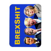 Magnet Flexible BREXSHIT, drôle de message anti Brexit referendum (Vertical)