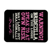 Magnet Flexible Bridezilla Sur La Perte (Horizontal)