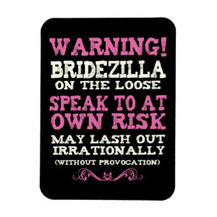 Magnet Flexible Bridezilla Sur La Perte