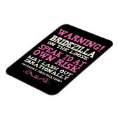 Magnet Flexible Bridezilla Sur La Perte (Côté Gauche)