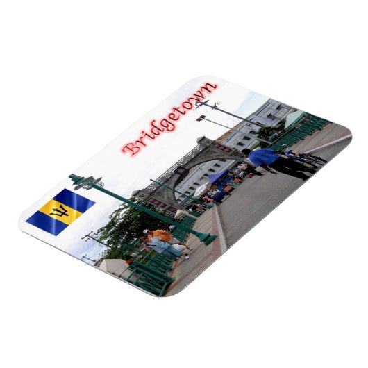 Magnet Flexible Bridgetown - Barbade - (Côté Gauche)
