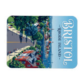 Magnet Flexible Bristol Rhode Island (Horizontal)