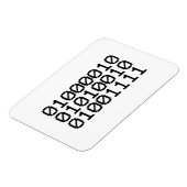 MAGNET FLEXIBLE BRO BINAIRE (Côté Gauche)