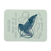 Magnet Flexible Broche elfique de la Communauté citation graphique (Horizontal)