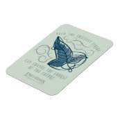 Magnet Flexible Broche elfique de la Communauté citation graphique (Côté Gauche)