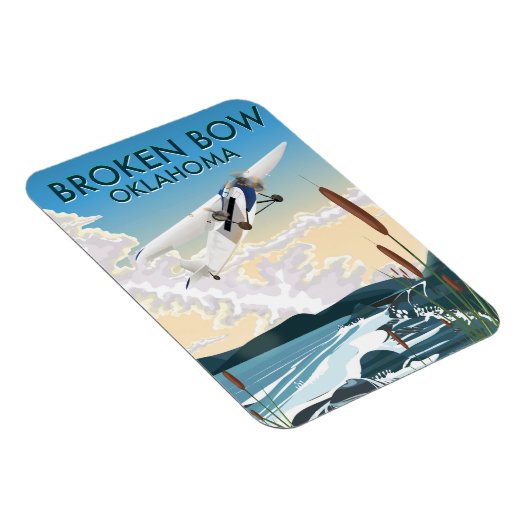 Magnet Flexible Broken Bow Oklahoma (Côté Droit)