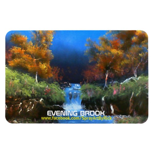 Magnet Flexible Brook du soir (Horizontal)