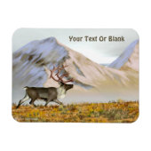 Magnet Flexible Brooks Range Caribou (Horizontal)