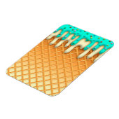 Magnet Flexible Brosse à cône de crème glacée avec arrosage (Côté Gauche)