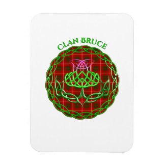 Magnet Flexible Bruce Scottish Tartan Celtic Thistle